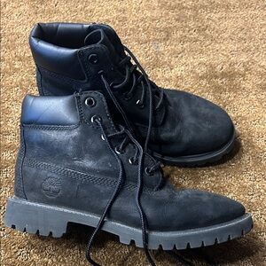 Timberland Men's Dark Leather Boots